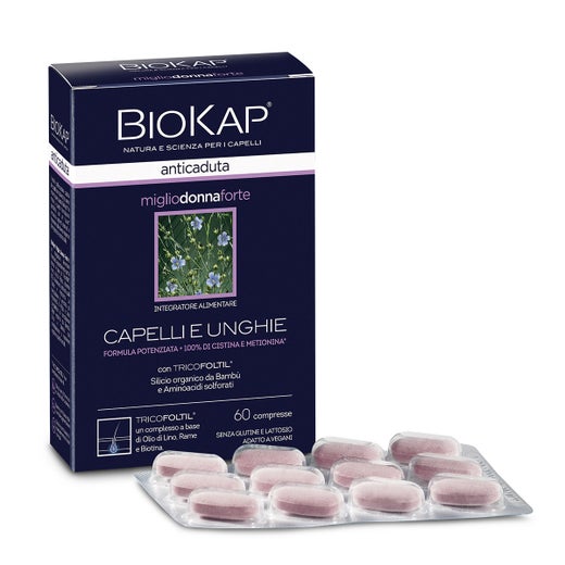BIOKAP ANTICADUTA tehokas   hiusravinne NAISILLE   60kpl